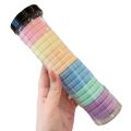 Canned simple hair band high elastic ponytail rubber band hair thickened hair rope women's summer hair tied Korean style headband. 