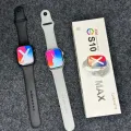 S10 Max Laxasfit Smart Watch 2.29 Inch AMOLED Display NFC Bluetooth Call Wireless Charging.