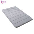 [CATT] 16 x 24 inches Thick Memory Foam Water Absorbent Small Bath Mat Non Slip Soft Long Fast Drying Bathroom Floor Shower Rug Carpet Washable for Toilet. 