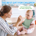 Silicone Baby Bibs with Food Catcher (Multicolor) - Dhaka Glory. 
