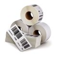 Pemimum Adhesive Blank Barcode Label Sticker 38mm x 25mm (1.5x1 Inch) 2 Rolls, 500 Labels Per Roll for Garments, Courier, Grocery, Super Shop, Food & Pharmaceuticals.. 