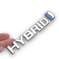 3D Metal Hybrid Emblem for Toyota Vehicle Decoration.