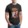 Men T-Shirt Street Fighter Ryu And Ken Humor Cotton Tee Shirt Short Sleeve Gamer Superhero Video Games T Shirts Tops Gift Idea.