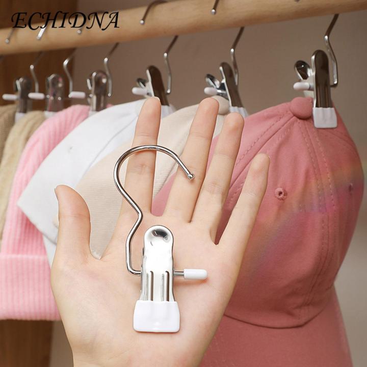 Tl%20Hanger%20Clips%20360%C2%B0%20Rotating%20Metal%20Hanger%20Clips%20for%20Closet%20Organization%20Multipur%20se%20Hat%20Pants%20Storage%20Hook%20rle%20Clots%20Hanger%20-%20Image%2010