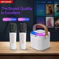 New Mic Karaoke Machine for Adults and Kid Subwoofer Portable Bluetooth Speaker System with 1-2 Wireless Microphone Music Player. 