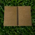 Designer Series Kraft Spiral Dotted Grid Notebook.
