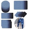 Jeans Patches Repair Elbow Knee Iron On Denim Patches For clothes stickers Clothing Sewing Craft DIY Accessories Elbow Patches. 