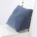 Reading Backrest Cushion Wedge Pillow Back Cushion Lumbar Pad Bed Office Chair Rest Pillow Back Support Pillow(Blue). 