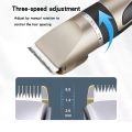 Professional Hair Clipper Men's Barber Beard Trimmer Rechargeable Hair Cutting Machine Ceramic Blade Low Noise Adult Kid Haircut. 