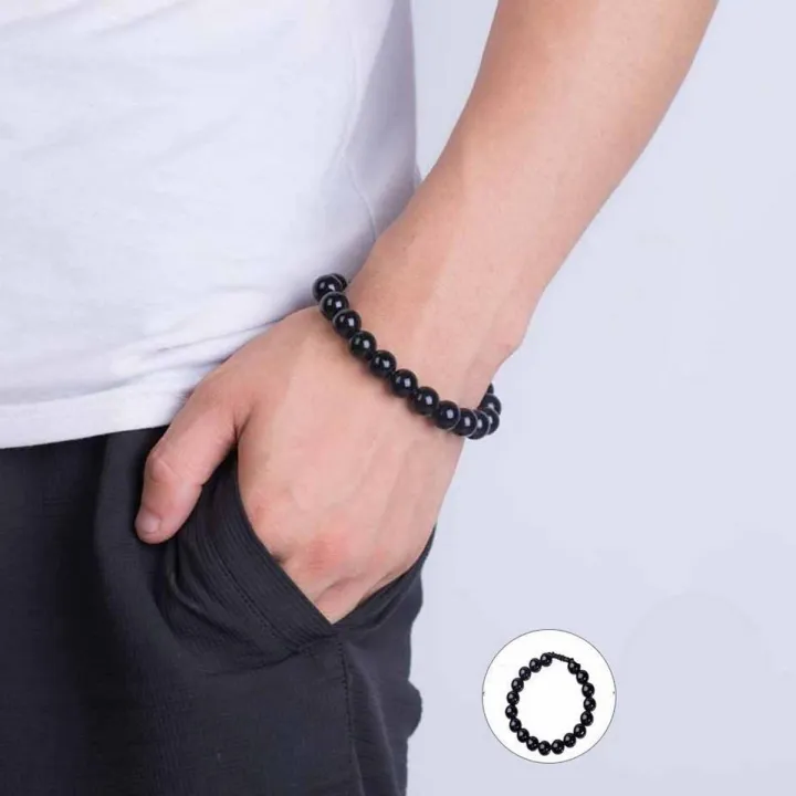 Gun%20Black%20Stone%20Dumbbell%20Bracelet%20Men%20-%20Image%202