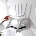 Wifi Router Stand -Storage Rack Display Double Layer Floating Wall Mount Shelf Wood Desk Set - Cloth Stand. 