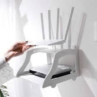 Wifi%20Router%20Stand%20-Storage%20Rack%20Display%20Double%20Layer%20Floating%20Wall%20Mount%20Shelf%20Wood%20Desk%20Set%20-%20Cloth%20Stand%20-%20Image%203