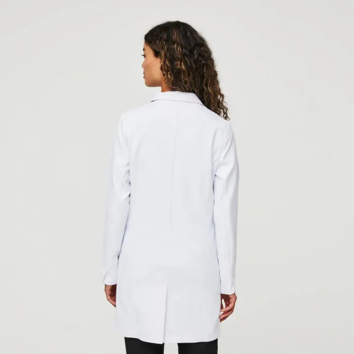 Doctor%20Slim%20Female%20Thin%20Long-sleeved%20Lab%20Coat%20White%20Lab%20Coats%20Beauty%20Salon%20Teacher%20and%20Nurse%20Work%20Clothes%20Woven%20Uniform%20-%20Image%203