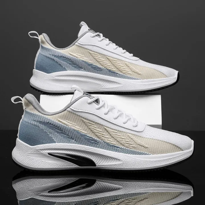 2023%20Autumn%20Korean%20Casual%20Shoes%20Men's%20Flying%20Woven%20Running%20Breathable%20Shoes%20Teenagers%20Soft%20Bottom%20Lightweight%20Non-Slip%20Sneaker%20-%20Image%202