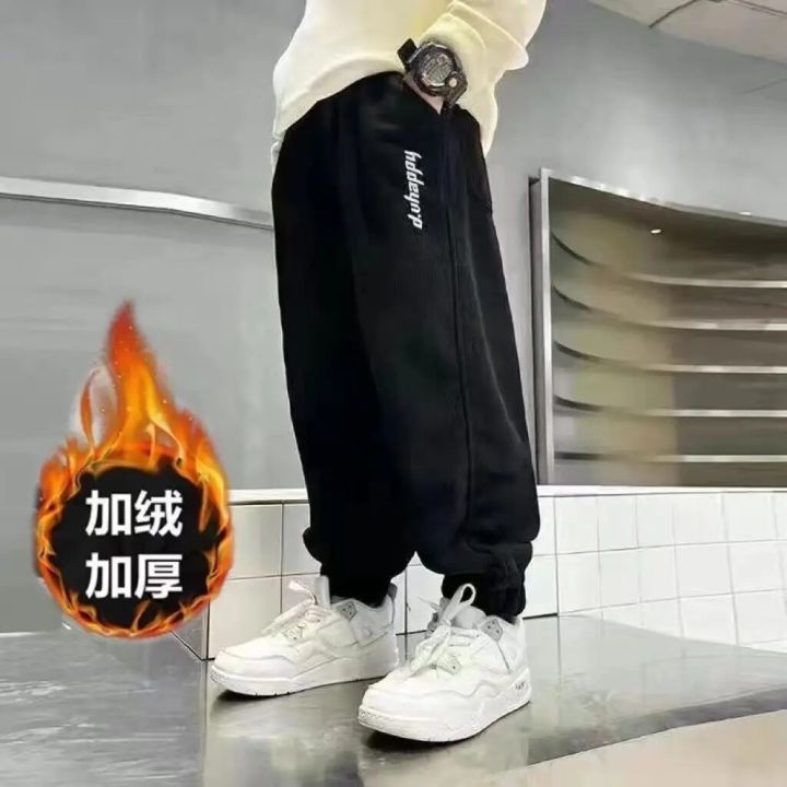 2023%20Autumn%20and%20Winter%20Boys'%20New%20Fashion%20Solid%20Color%20Thickened%20Loose%20Versatile%20Sports%20Pants%20Casual%20Comfort%20Versatile%20Pants%20-%20Image%204