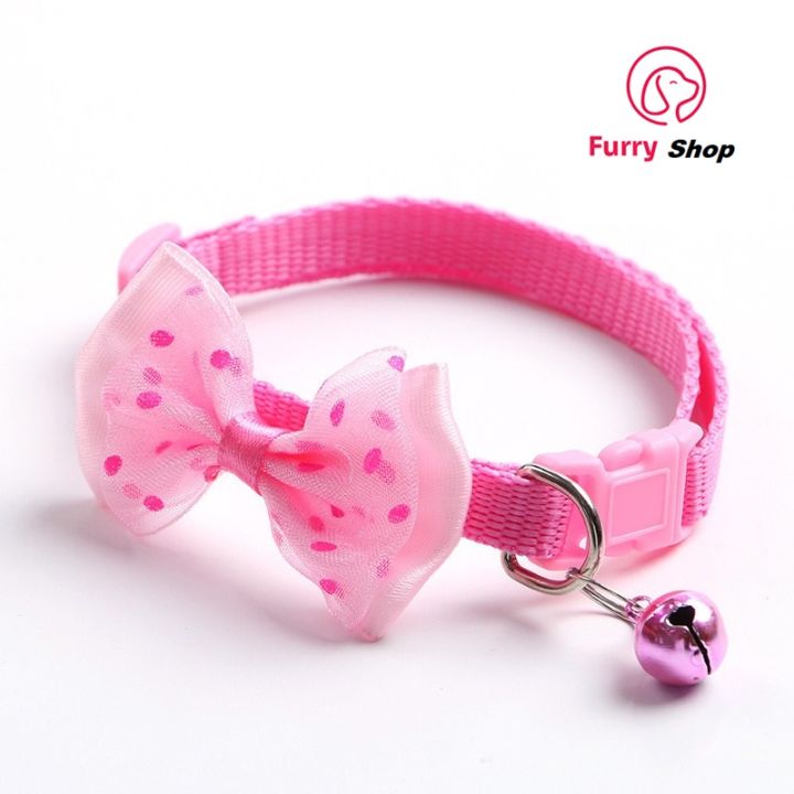 Pet%20tie%20Cat%20Collar%20Adjustable%20Dot%20Prints%20Doggy%20Bow%20Tie%20With%20Bell%20Fashion%20Pets%20Necktie%20Collars%20Bells%20and%20Charms%20pet%20supplies%20-%20Image%202