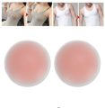Reusable Push up Invisible Women Nipple Cover Strapless Bra Silicone Nipple Sticker for Bikini Breast Retails. 