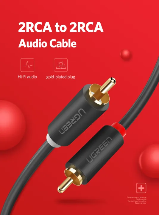 UGREEN%20AV104%202x%20RCA%20to%202x%20RCA%20Cable%20-%201M/1.5M/2M/3M/5M%20-%20UGREEN%202RCA%20Male%20to%202RCA%20Male%20Audio%20Cable%20-%20Jacket:%20Environmental%20PVC%20-%20Gold%20Plated%20Connector%20-%20Tinned%20Copper%20Core%20-%20Image%203