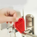 Portable Door Lock Safety Latch Stopper Door Stop Travel Accommodation Door Stopper Hotel Anti-theft Security Lock Latch Security. 