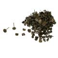 100 Sets 6mm Iron Earring Posts and Backs DIY Earrings Findings.
