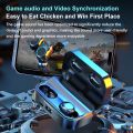 YIIOJUU New Wireless Earphones Headphones With LED Display Touch In-Ear True Wireless Earbuds Hifi Sound Quality High Power Sports Music Game Headset Waterproof For Iphone/Android.