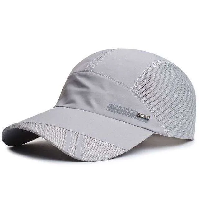 Spring/Summer%20Korean%20Edition%20Baseball%20Men's%20Mesh%20Duck%20Tongue%20Sports%20Quick%20Drying%20Sun%20Hat%20Outdoor%20Thin%20-%20Image%205