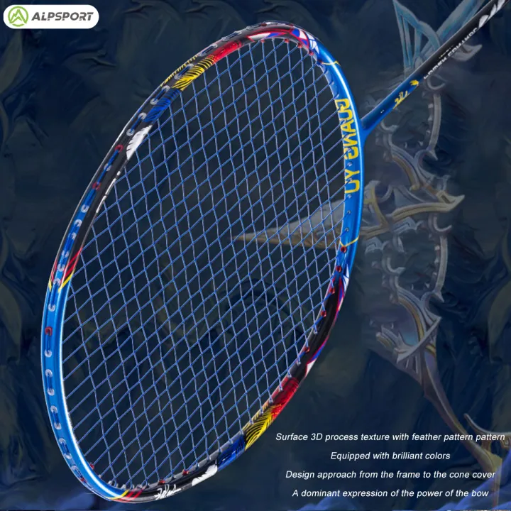 ALP-SPORT%20ALP%20GYF%208U%20(62-65g)%20T700%20Carbon%20Fiber%20Badminton%20Racket%20%7C%20Free%20Stringing%20&%20Overgrip%20%7C%20Pro-Grade%2032lbs%20Tension%20%7C%20-%20Image%202