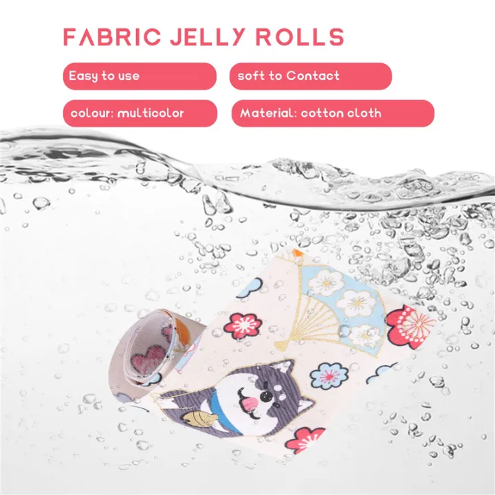 40%20PCS%20Jelly%20Roll%20Cotton%20Fabric%20Quilting%20Strips%20DIY%20Sewing%20Craft%20Fabric%20Bundle%20Patchwork%20Supplies%206.5X50cm%20-%20Image%207