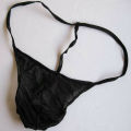 new men's lingerie see-through panties sexy mesh u bag thong wholesale. 