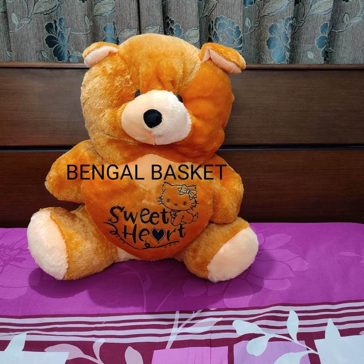 Premium quality Soft teddy bear feet extra large with heart