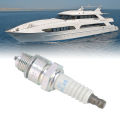 Outboard Engine Spark Plug, Marine Spark Plug Lightweight High Melting Point for Motor. 