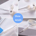 3.5MM/Type-C VIVO Headset Wired Control In-Ear Earphones Headphones With Microphone And Volume Control. 