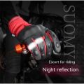 SUOMY Winter Motorcycle Racing Gloves Warm Windproof Motorbike Motorcyclist Gloves Reflective Touch Screen Function Moto Glove.