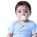 Silica gel pacifier for baby Flat head / Round Head Baby Chusni CN -1pcs. 