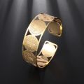 Stainless Steel Vintage Catholic Medal San Benito Bracelet Father Open Titanium Bracelet Women's Men's Religion Christmas Gift.