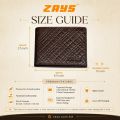 Zays Premium Eco-Friendly Leather Bifold Wallet for Men, Handmade Slim Compact Wallet 4.5 x 3.5 x 0.5 Inch, 4 Card Slots, 1 ID Slot, 2 Cash Compartments, Fits 1000 Taka Note, Luxury Box.