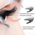 Magnetic Eyelashes Curler Long Thick 3D Magnetic Lashes Reusable Magnetic False EyelashesTweezer Set Natural Looking W/ Eyeliner.