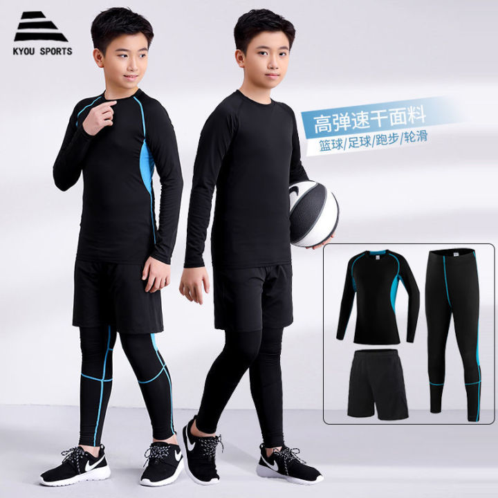 Children's%20Tights%20Training%20Clothes%20Outfit%20Men's%20and%20Women's%20Basketball%20Soccer%20Running%20Fitness%20Children's%20Sports%20Leggings%20Quick%20Drying%20Clothes%20-%20Image%206