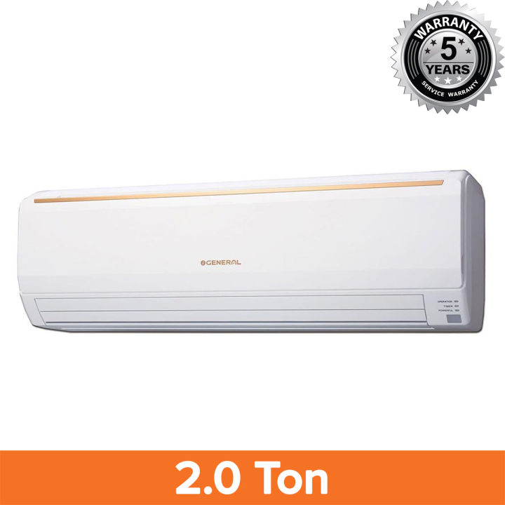 General ASGA24AET - Split Air Conditioner - 2.0 Ton - White