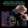 LIGE Flashing Light Smart Watch For Women Men Bluetooth Calling Sports mode Sleep Monitoring Waterproof Smartwatch watches women.