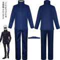 Jujutsu Kaisen Gojo Satoru Cosplay Anime Costume Tops Pants Eye Patch Halloween Party Men Uniform Wigs Halloween Costume New. 