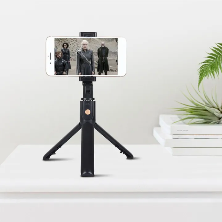 Q07%20Selfie%20Stick%20Foldable%20Mini%20Tripod%20with%20Fill%20Light%20Bluetooth%20Remote%20Shutter%20Retractable%20Rod%20for%20Phone%20(100cm)%20-%20Selfie%20Stick%20-%20Image%204