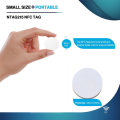 NFC Tags, NFC Cards,215 NFC Tag Rewritable 215 NFC Coin Cards Compatible ,NFC Enabled Mobile Phones and Devices.
