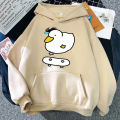 Anime Hololive Skater Shuba Duck Hoodies Cute Cartoon Streetwear Funny Women Spring/Autumn Sweatshirt Kawaii Hoodie Sudaderas. 