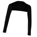 Fashion Women’s Soft One Piece Long Sleeved Elastic Modal Arm Warm Cover Shrug Hijab Tops Muslim Clothes.