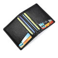 Super Slim Card Holder Leather Mini ID Credit Card Wallet Rfid Purse Thin Small Minimalist Travel Wallet for Men Women. 