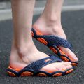 Outdoor Sport Flip Flop Cool Summer Slippers Men Breathable Beach Sandals Male Antiskid Indoor Slippers for Shower Bathroom. 