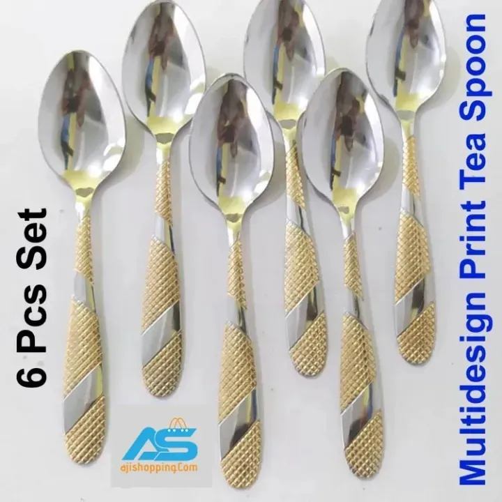 6%20Piece%20Steel%20Spoon%20Set:%20Multi-Design%206-Inch%20Long%20Spoons%20For%20Your%20Kitchen,%20Elevating%20Your%20Kitchen%20Essentials%20With%20A%20Set%20Of%206%20Multi-Design%20Steel%20Spoons%20-%20Image%205