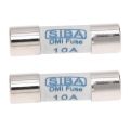 2X Multimeter 10 x 38mm 1000V 10A Cylinder Ceramic Fuse White. 