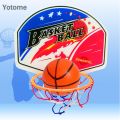 Yotome Toddler Plastic Hanging Basketball Basket Toys Set Mini Basketball Board Frame.
